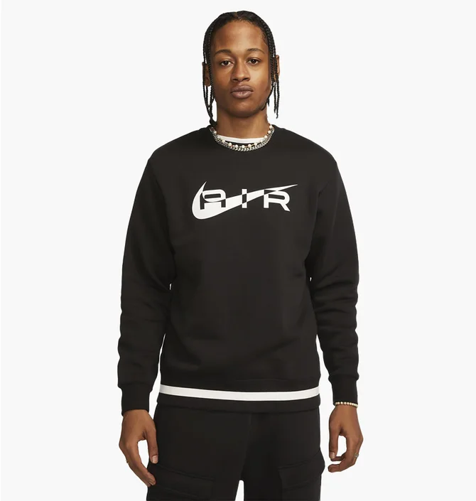 Свитшот мужской Nike Air Black FN7692-010