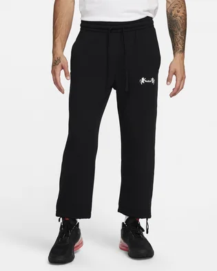 Штаны мужские Nike Lebron Open Hem Fleece Pants Black FB7127-010