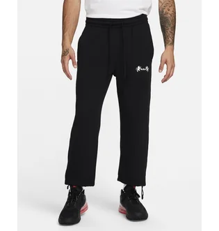Штани чоловічі Nike Lebron Open Hem Fleece Pants Black FB7127-010