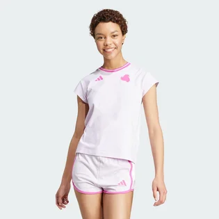 Футболка женская Adidas Tiro Cut 3-Stripes Cotton Baby Tee Pink JC8208