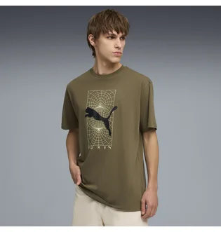 Футболка мужская Puma Tech Relaxed Olive 692233-81