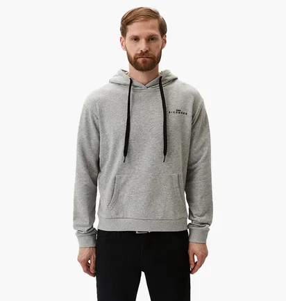Худі чоловіче John Richmond Laufam Grey HMA23100FE