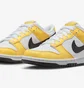 Кроссовки детские Nike Dunk Low Next Nature Gs Citron Pulse Yellow/White FN3807-800