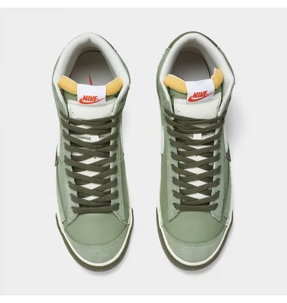 Кроссовки мужские Nike Blazer Mid Pro Club Casual Shoes Green DQ7673-301