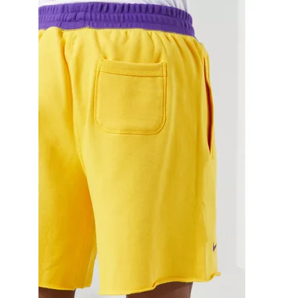 Шорти чоловічі Nike Nba Los Angeles Lakers Courtside Heritage Short Amarillo Field Yellow DB1954-728
