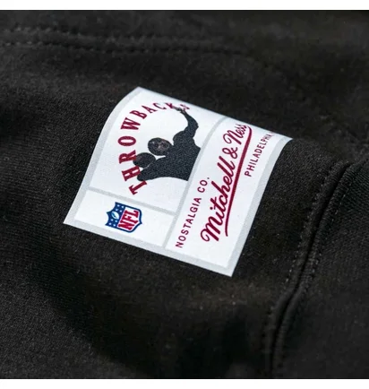 Худи мужское Mitchell & Ness Nfl Team Logo Hoody Oakland Raiders Black HDSSINTL1052-ORABLCK