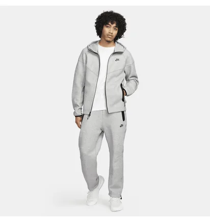Спортивний костюм чоловічий Nike Tch Flc Fz Wr Grey FB7921-063__FB8002-063