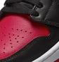 Кроссовки мужские Air Jordan 1 Mid Banned Black/Red 554724-074