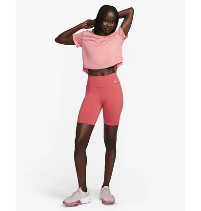 Шорты женские Nike One Leak Protection Orange DZ5312-648