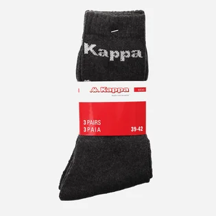 Шкарпетки унісекс Kappa Logo Saboya Grey (3 пари) 304MT00-906