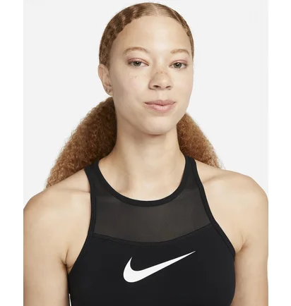 Топ женский Nike W Np Df Grx Crop Top Black Dm7689-010