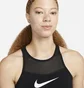 Топ женский Nike W Np Df Grx Crop Top Black Dm7689-010