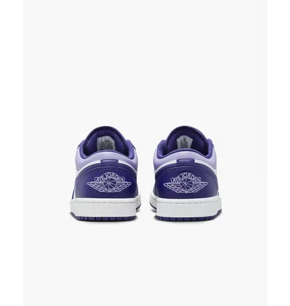 Кросівки чоловічі Air Jordan 1 Low MenS Shoes White/Violet 553558-515