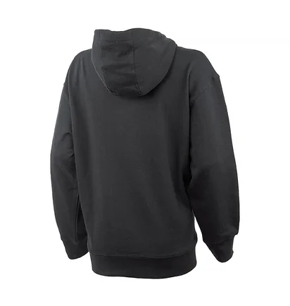 Худи унисекс Jeep Hooded Oversize Sweatshirt Star Striped Print Black O102608-B000