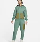 Худи женское Nike Hoodie Oversize Fleece Green FB2190-361