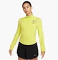 Лонгслів жіночий Nike W Run Dvn Dri-Fitadv Ls Top Yellow FB7807-344