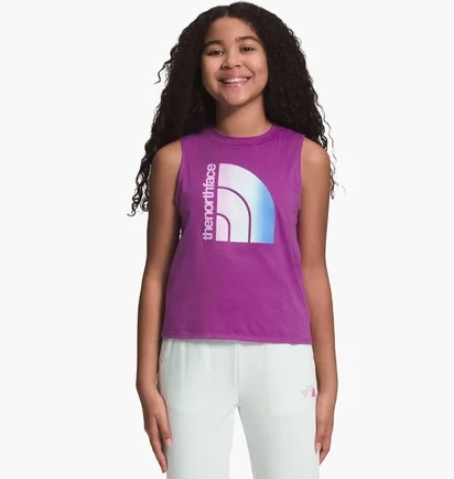 Майка детская The North Face Tie-Back Tank Violet NF0A7ZZW