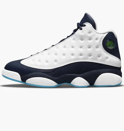 Кросівки чоловічі Air Jordan 13 Retro White/Black 414571-144