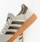 Кроссовки женские Adidas Handball Spezial Off-White Earth Strata Gum Grey JQ8903