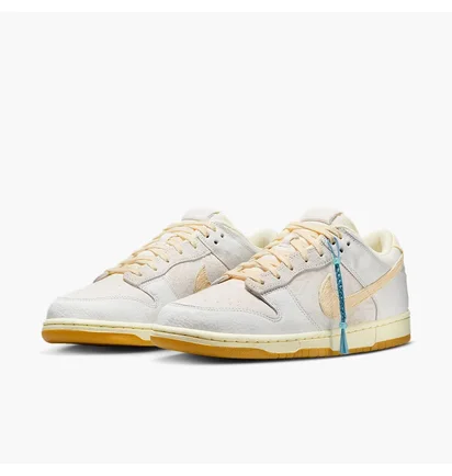 Кроссовки унисекс Nike Dunk Low Retro Shoes White/Beige IB2259-001