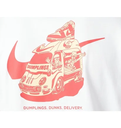 Футболка мужская Nike Sole Food Van T-Shirt White FB9805-100