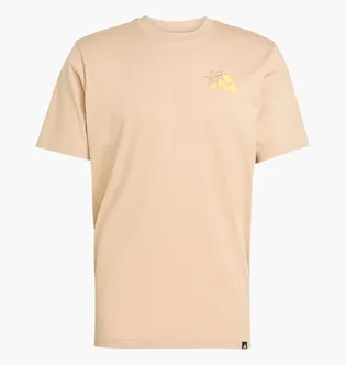 Футболка мужская Adidas Food Grilled Cheese Graphic Beige JM6461