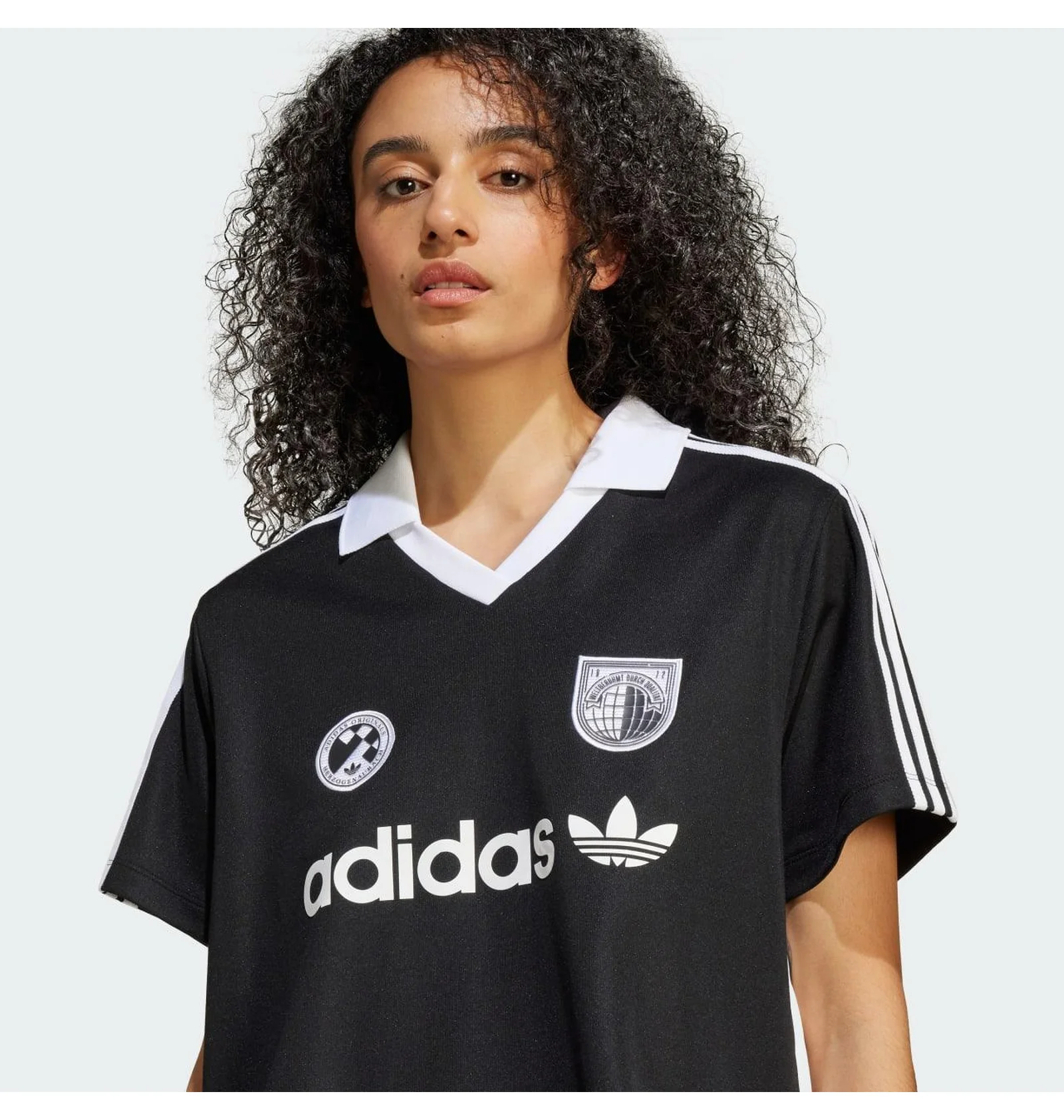 JUNCTION PRODUCE フラッグ 黒白 ᐉ Футболка женская Adidas Originals Black JZ6783 - купить в