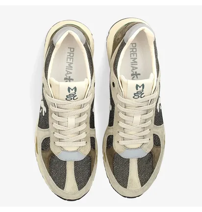 Кросівки чоловічі Premiata Mase Beige/Brown MASE-6896