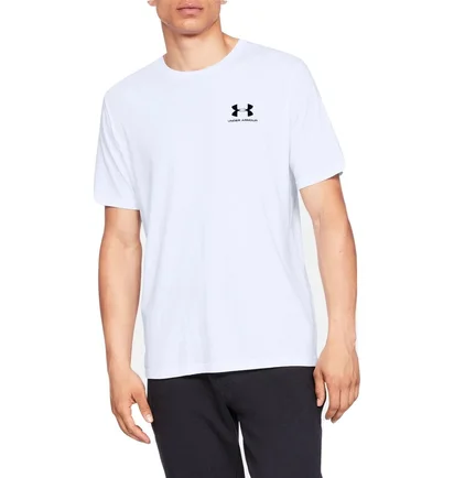 Футболка мужская Under Armour Sportstyle Lc Ss White 1326799-100