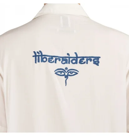 Рубашка унисекс Liberaiders Wisdom Eyes Rayon Shirt Beige 712022201