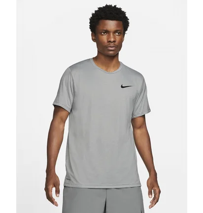 Футболка чоловіча Nike M Np Df Hpr Dry Top Ss Grey Cz1181-073