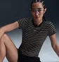 Футболка женская Nike Chill Knit Tee Pnx Black/Grey HF9524-010