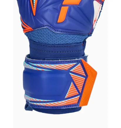 Рукавиці воротарські дитячі REUSCH Attrakt Solid Blue/Orange 56-72-515-4129