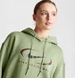 Худі жіноче Nike Ns Flc Os Po Hd Swsh Green FN7698-386