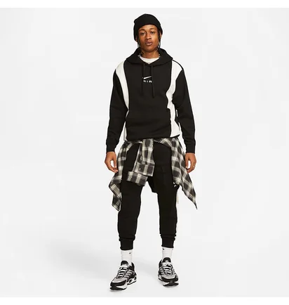 Спортивный костюм мужской Nike Mens Fleece Black/White FN7691-010__FN7693-010