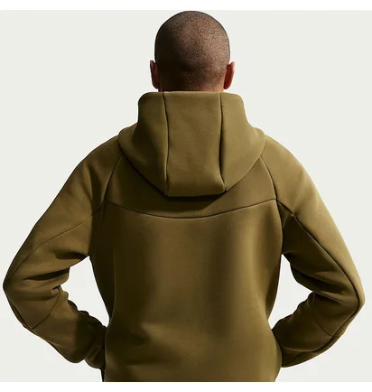 Толстовка мужская Nike Tech Fleece Fz Wr Olive HV0949-368