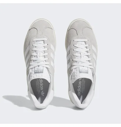 Кросівки унісекс Adidas Gazelle Bold Shoes Grey Hq6893