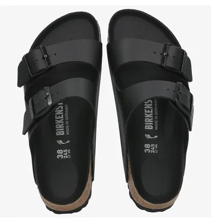 Тапочки жіночі Birkenstock Arizona Bs Black 1019069