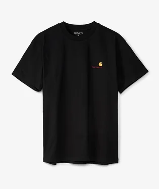 Футболка чоловіча Carhartt American Script T-Shirt Black I029956-89XX