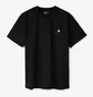 Футболка чоловіча Carhartt American Script T-Shirt Black I029956-89XX