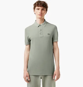 Поло чоловіче Lacoste Organic Cotton Natural Dye Polo Light Grey PH5603-51-K34