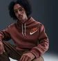Худи мужское Nike Solo Swoosh Brown IH4293-218
