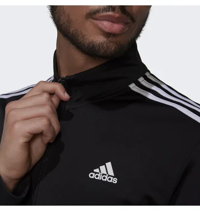 Толстовка мужская Adidas 3-Stripes Tt Tric Black H46099