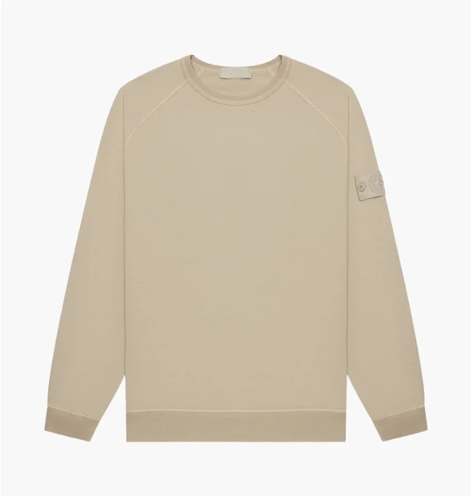 Свитшот мужской Stone Island Ghost Piece Beige K1S156100011-S00F3-V0090