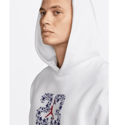 Худи мужское Air Jordan Sport Dna Mens Fleece White Dj0218-100