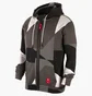 Толстовка мужская Nike Kyrie Irving Full Zip Hoodie Grey Bv9285-010