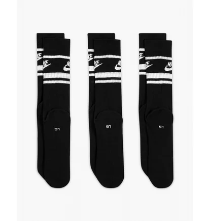 Носки унисекс Nike Sportswear Everyday Essential (3 пары) Black Dx5089-010