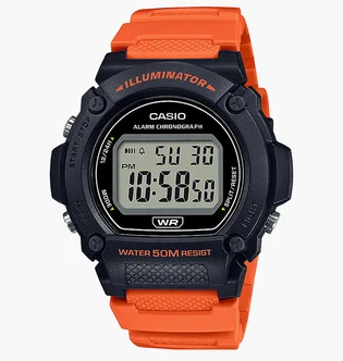 Часы унисекс Casio W-219H-4A