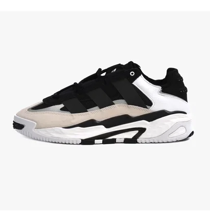 Кроссовки мужские Adidas Niteball M White/Black H67360