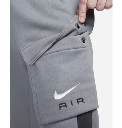 Штани чоловічі Nike Air Fleece Cargo Pants Grey FN7693-065